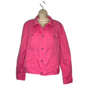 Sisley pink jean jacket
